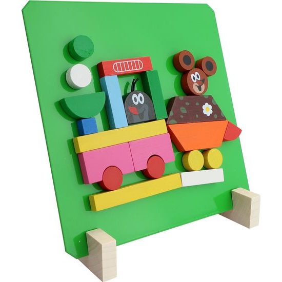 Magnetické dílky mini Krtek 27ks