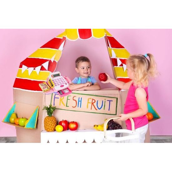 Dětská elektronická pokladna Pink Cashier