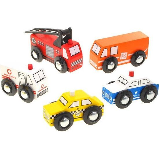 Dřevěné kostky MĚSTSKÝ hasičský sbor