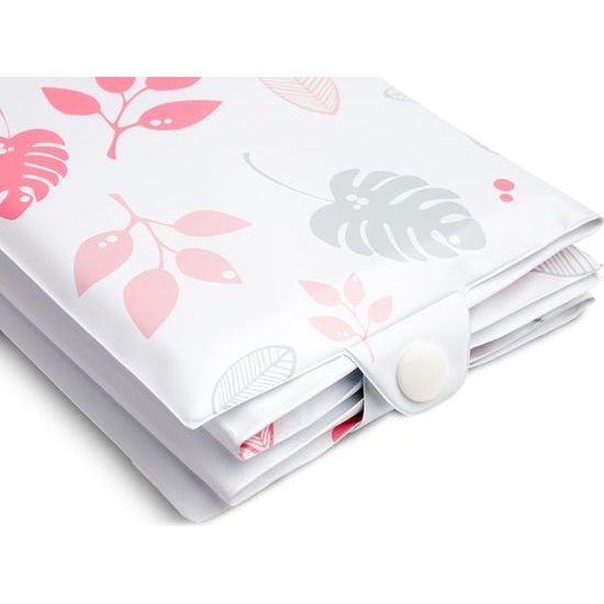 Sensillo Cestovní přebalovací podložka listy růžová