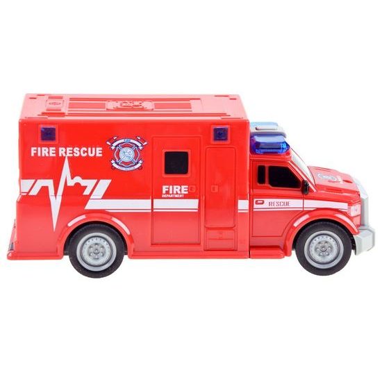 Dětské požární auto se světly a zvuky City Rescue 1:20