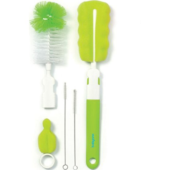 BABYONO Kartáč na čištění zelený