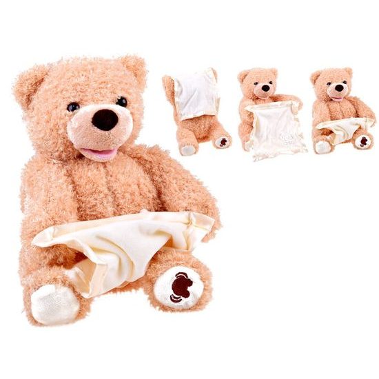 Plyšový medvídek Peek-a-Boo - hra na schovávanou