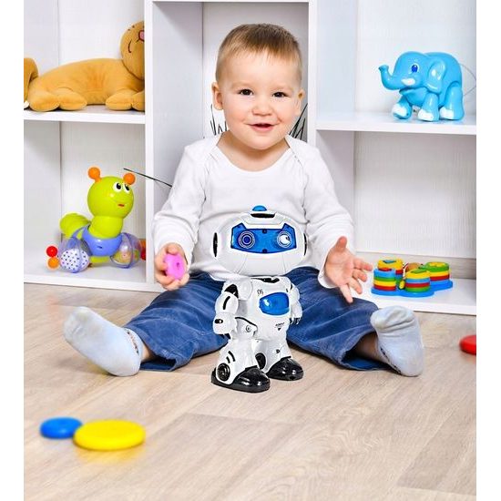 Interaktivní tančící robot na dálkové ovládání Agent Wilo