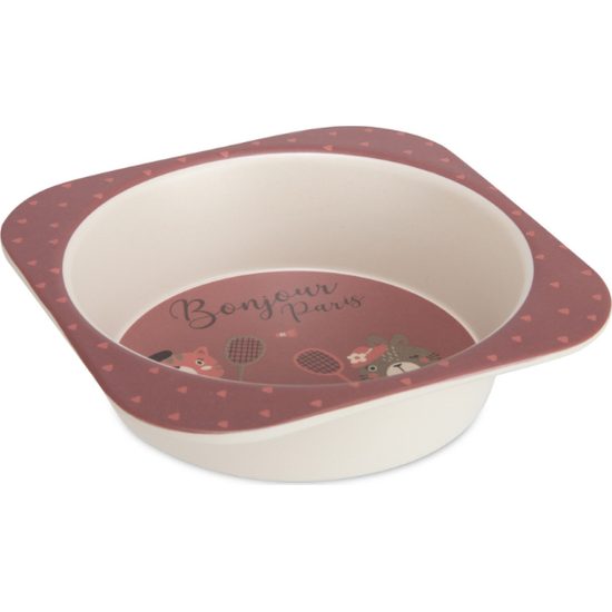 CANPOL babies Sada nádobí BONJOUR PARIS 5ks červená
