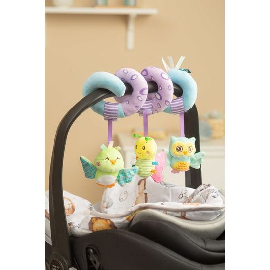Hračka na postýlku spirála Sensillo Sova