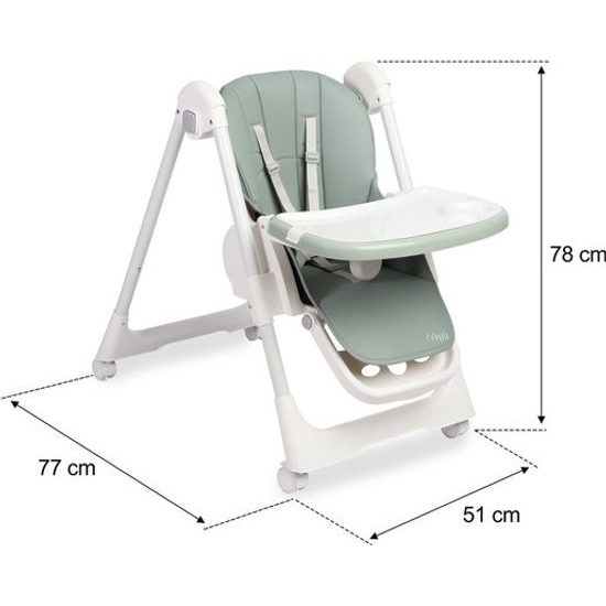 Dětská jídelní židlička Megalo mint