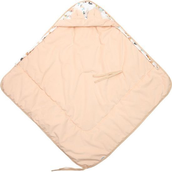 Dětská zavinovačka do autosedačky XL Sensillo Velvet - piknik broskvová