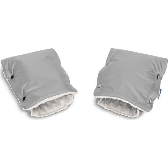 Rukávník na kočárek Minky šedý