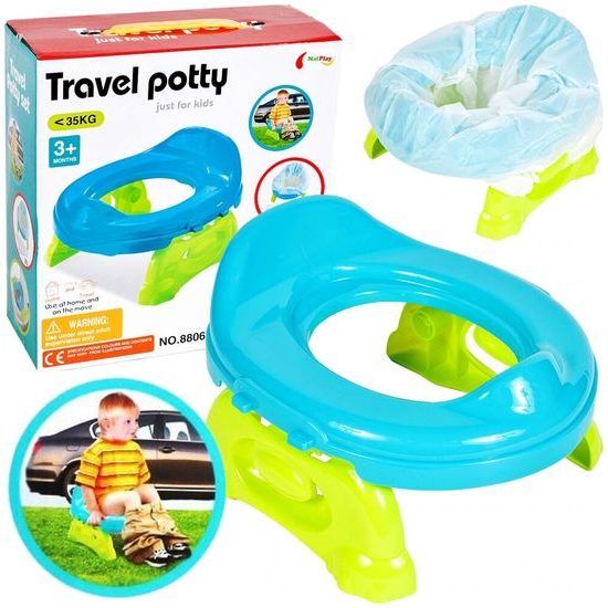 Dětský cestovní nočník Travel Potty modrý