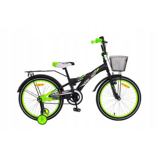 Mexller dětské kolo BMX 20" černozelená