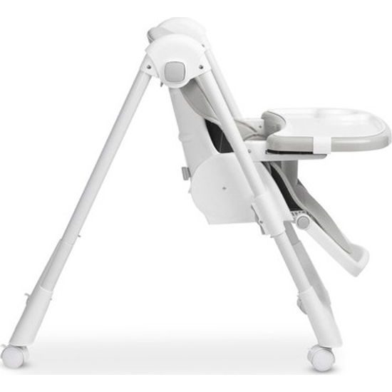 Dětská jídelní židlička Megalo light grey