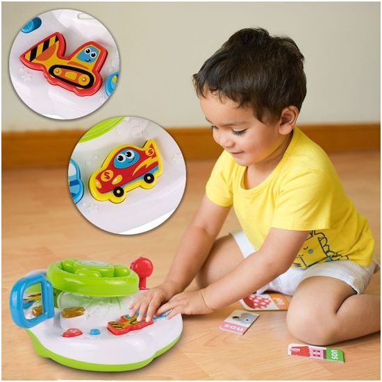 Interaktivní volant pro nejmenší se světlem a zvukem Baby Drive