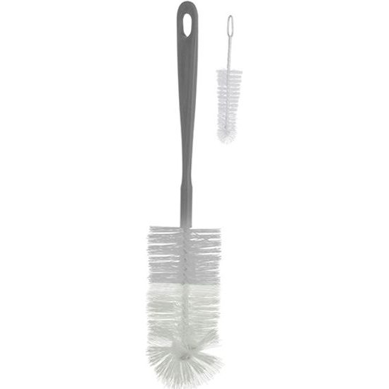 Kartáč na láhve a dudlíky, šedá