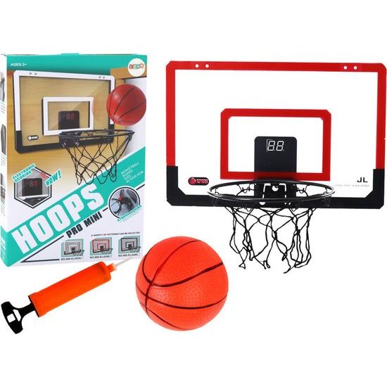 Basketbalová sada s počítadlem a zvuky