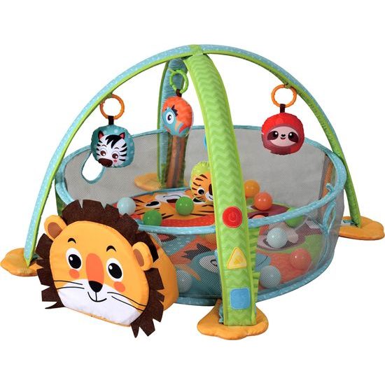 Vzdělávací ohrádka Mat Lion pro miminka