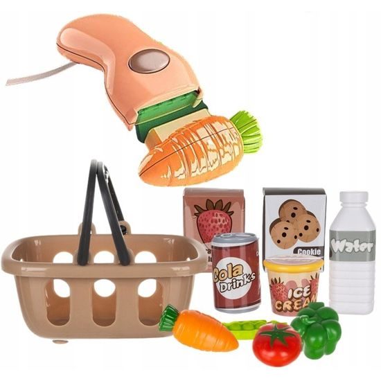 Dětská elektronická pokladna s váhou a pohyblivým pásem Fun Shopping II