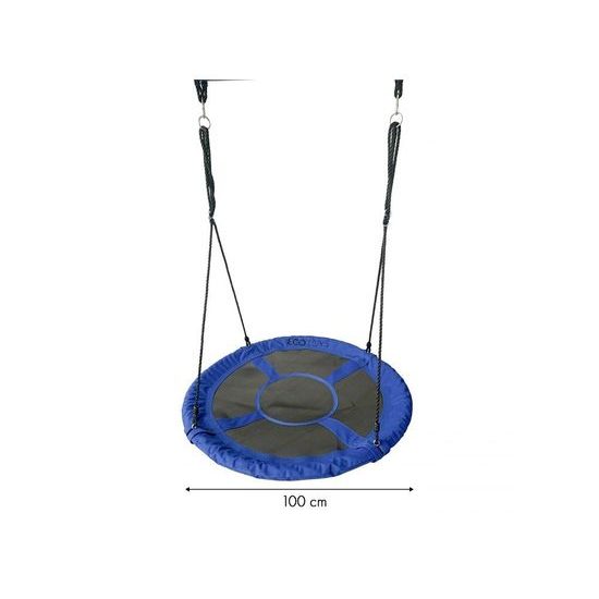 Ecotoys dětská houpačka Čapí hnízdo modrá