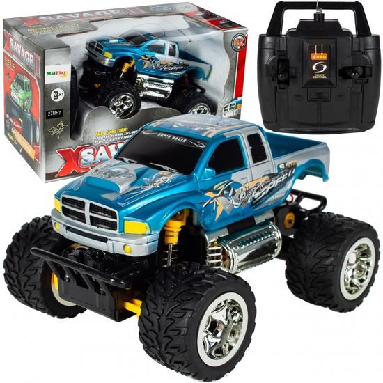 Terénní autíčko na dálkové ovládání Savage II modré