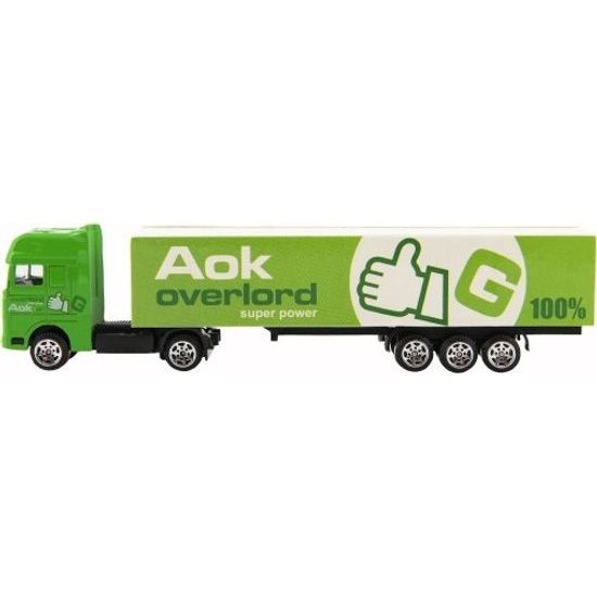 Auto kamion s návěsem na volný chod - mix druhů