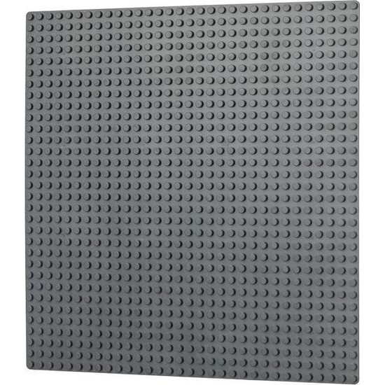 LW Toys Podložka na stavění 32x32 bodů - tmavě šedá