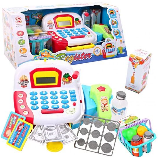 Dětská elektronická pokladna s LED displejem Lovely Cash