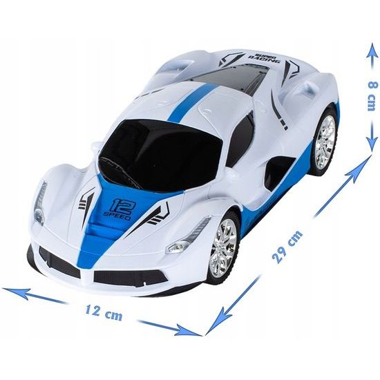 Sportovní autíčko na dálkové ovládání Road Master 1:14 bílé