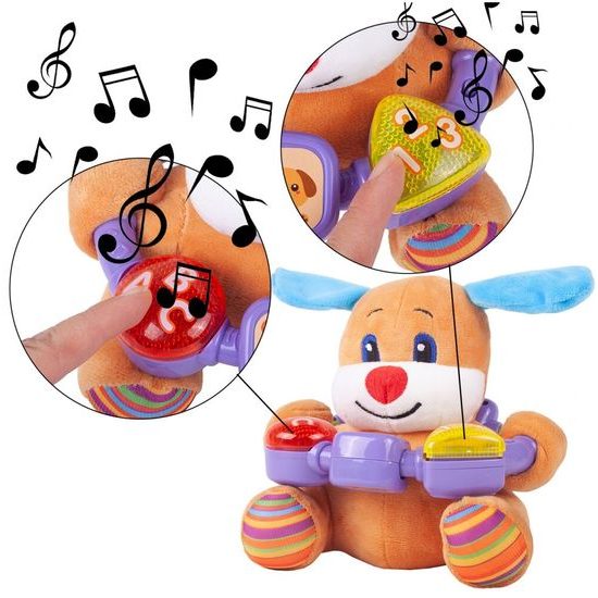 Interaktivní plyšový pejsek na baterie Baby Puppy