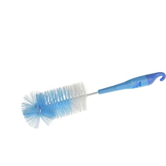 Čistící kartáč na láhve a dudlíky - modrá