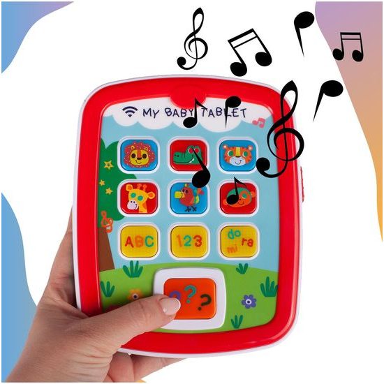 Huile Toys interaktivní dětský tablet pro nejmenší MyBaby Tablet