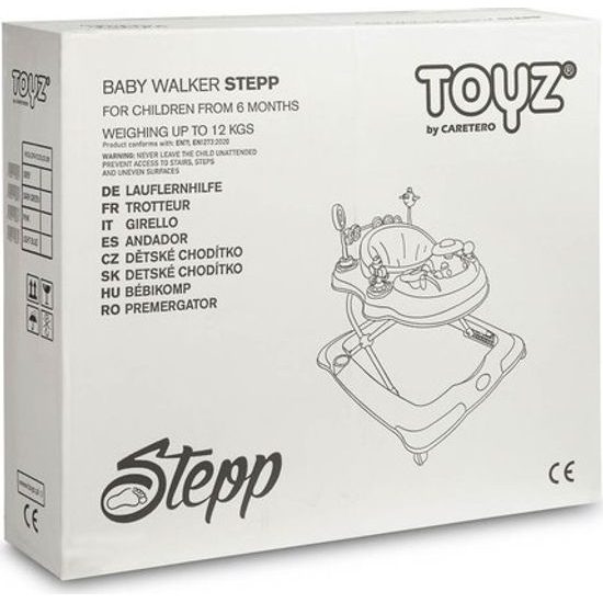 Dětské chodítko Stepp, světlé modrá