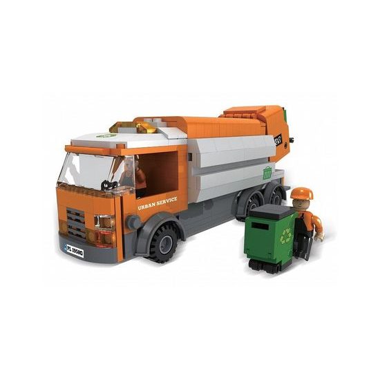 Blocki MyCity stavebnice popelářské auto 410 dílků