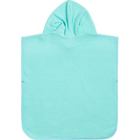 Dětské koupelové pončo, tyrkysová