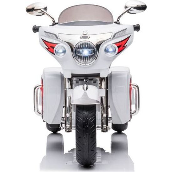 Elektrická tříkolová motorka Goldwing bílá