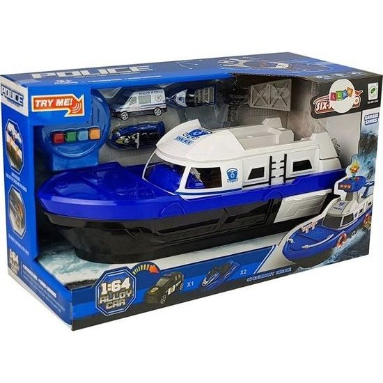 Policejní dopravní člun se zvuky a světly