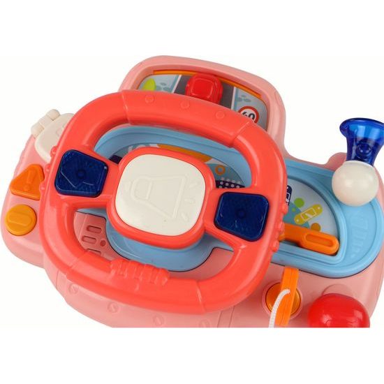 Haunger interaktivní volant se světly a zvuky Navigation Bridge oranžový