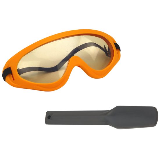 Dětské sbíjecí kladivo na baterie s ochrannými brýlemi Power Tools