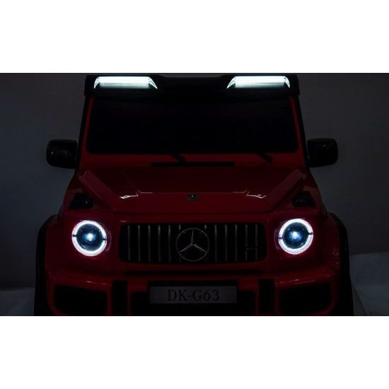 Elektrické autíčko Mercedes G63 XXL 4x4 červené