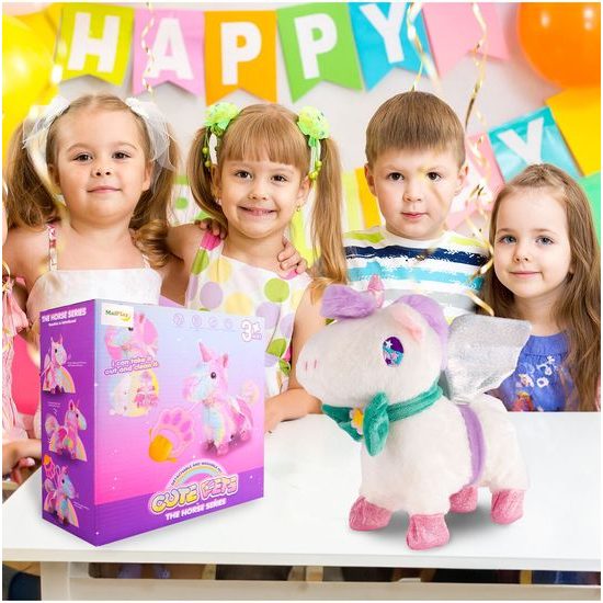 Interaktivní plyšový jednorožec s příslušenstvím Cute Unicorn