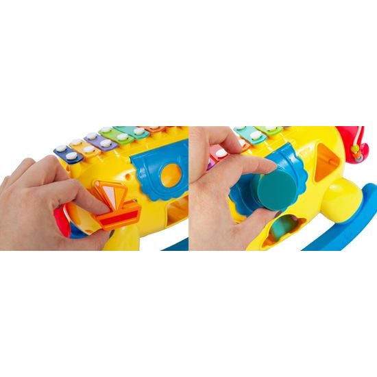 Haunger interaktivní koník s cimbálky Music Horse