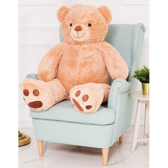 Plyšový medvěd Arnošt 130 cm béžový