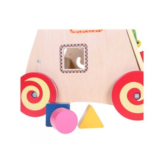 Ecotoys dětské dřevěné chodítko