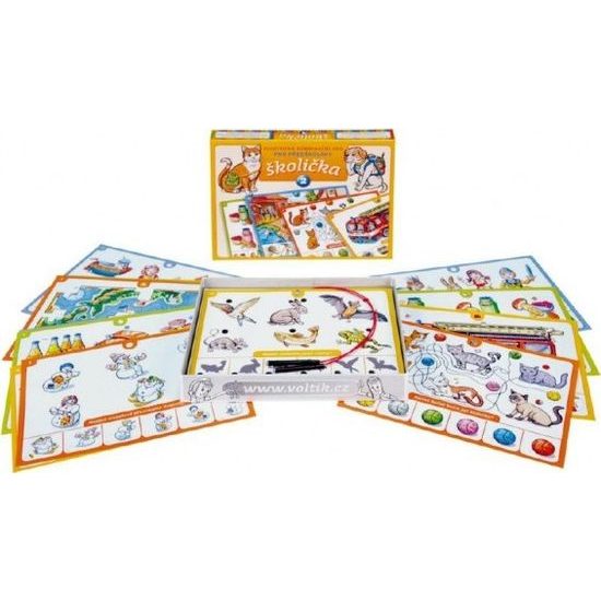 Školička 2 - společenská hra na baterie