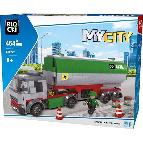 Blocki MyCity stavebnice cisterna 464 dílků