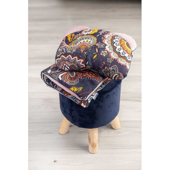 Souprava do kočárku Wafel boho růžová