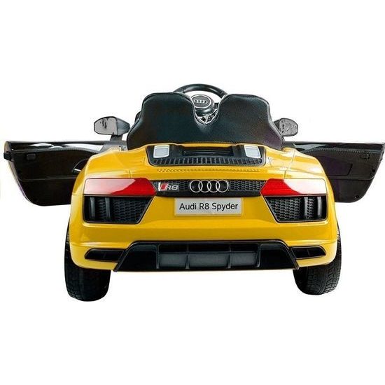 Dětské elekrické autíčko Audi R8 žluté