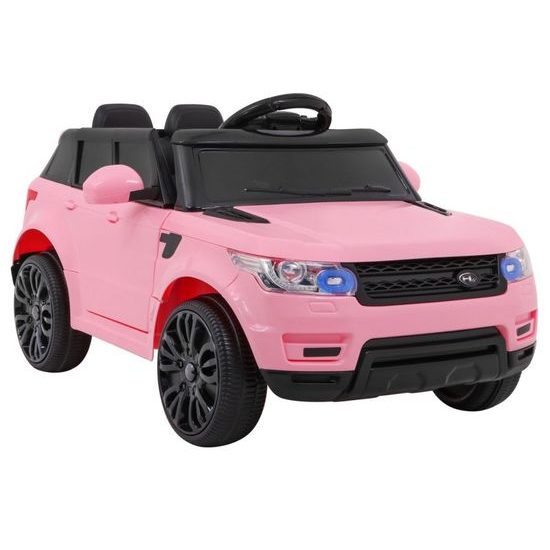 Dětské elektrické autíčko Land Rapid Racer růžové