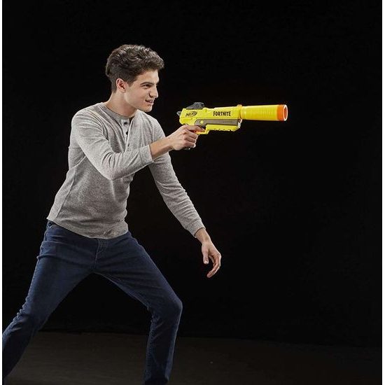 Nerf Fortnite Sneaky Springer dětská pistole na pěnové náboje