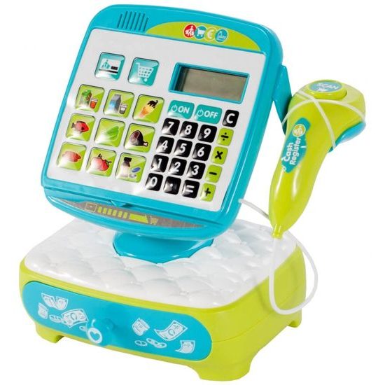 Dětská elektronická pokladna s LED displejem Happy Cash