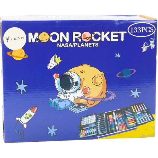 Umělecká sada v rozkládacím kufru Kosmos 133 kusů